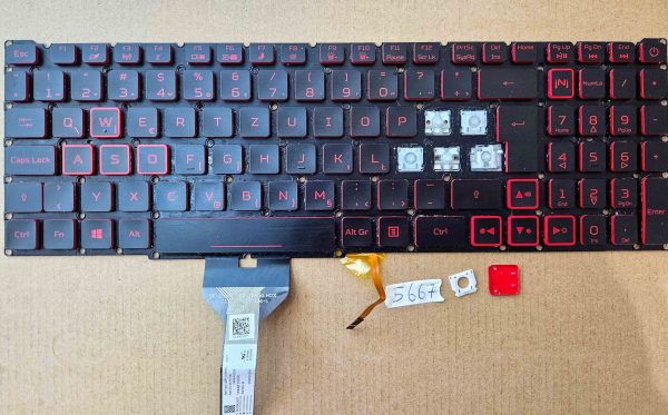 Acer Nitro AN515 AN517 italijanske tipke za tipkovnico LG05P_N14BRL – Delni deli za prenosnike - rabljeno