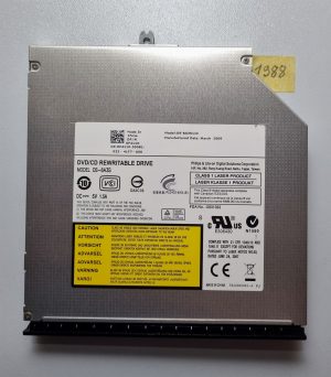 Acer eMachines E525-901G16Mi 12,7 mm DVD/Rw SATA DS-8A3S zapisovalnik predvajalnik - Pravi nadomestek - rabljeno
