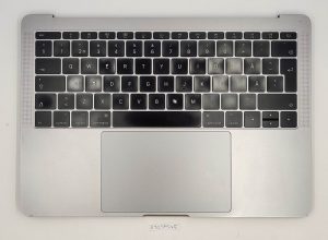 Apple MacBook Pro 14,1" Podloga za dlan s touchpadom - Originalni nadomestni del - rabljeno