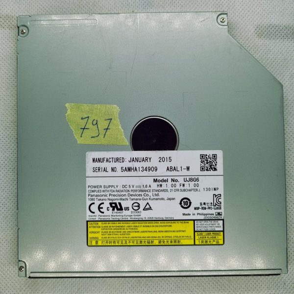Asus X553M BING SX687B DVD pogon SATA pisalnik RW SU-208 UJ8HC UJ8G6 - rabljeno