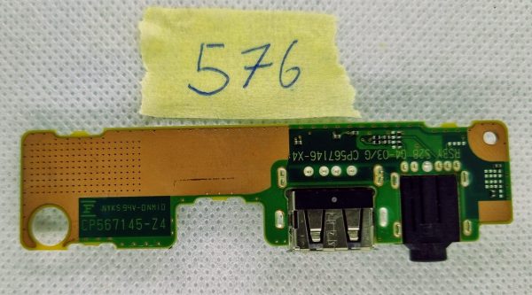 Zvočna USB plošča CP567145-Z4 X4 iz prenosnika Fujitsu Lifebook - rabljeno