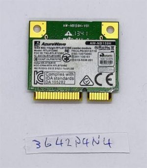 AzureWave AW-NB159H RTL8723BE Polovična Mini PCI-e Bluetooth WiFi kombinirana kartica za prenosnike - rabljeno