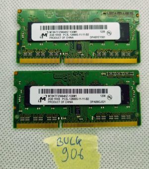 BULK 2 x MT8KTF25664HZ-1G6M1 PRISTNO ORIGINALNO OEM MICRON 2GB PC3-12800 - rabljeno