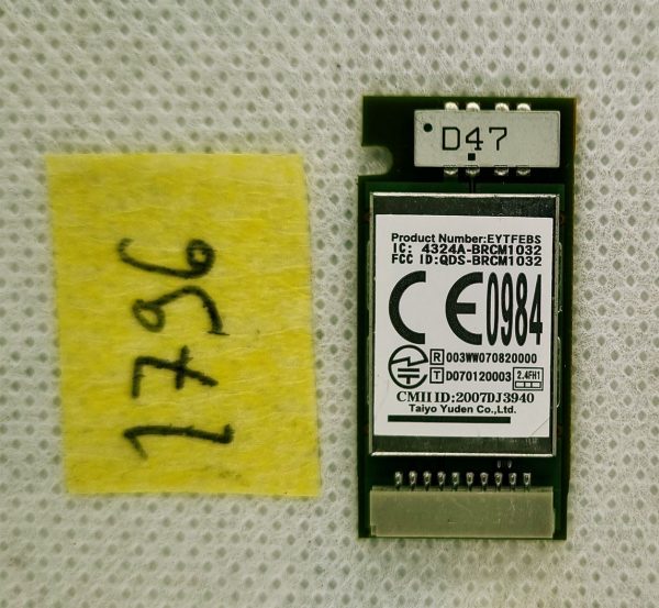 Bluetooth plošča Broadcom EYTFEBS modul - BRCM1032 - rabljeno - Image 2