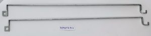 Nosilne tirnice za Fujitsu Lifebook E754 E756 LCD - Leva in desna montaža - rabljeno