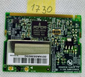 Fujitsu Siemens AMILO Pro V2030D Broadcom BCM4318KFBG brezžični MiniPCI adapter G - rabljeno