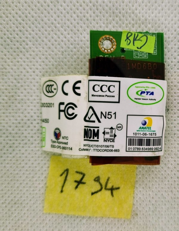 Conexant RD02-D450 prenosni računalnik 56k modem Toshiba - Zanesljiva internetna povezava - rabljeno - Image 2