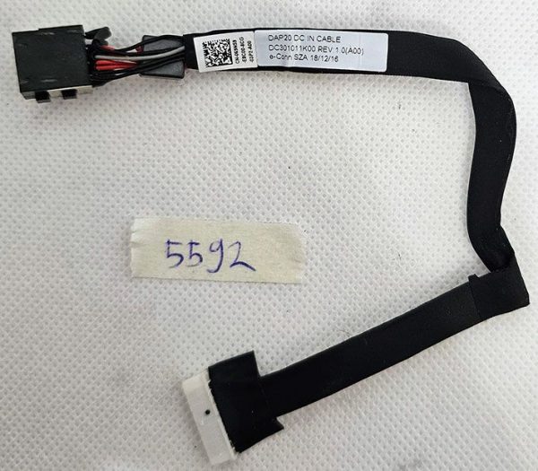 DAP20 DC In kabel DC301011K00 za Dell Precision 7730 7740 - 069N59 - rabljeno