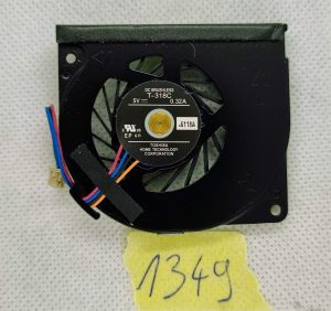 DC brezkrtačni ventilator, model: T-318C, DC 5V ==0.32A - rabljeno