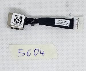 DC IN kabel 0W3P6G za Dell 5500 5510 5511 E5510 - Originalna nadomestna del. - rabljeno