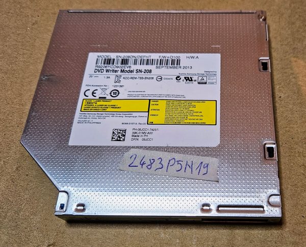 DELL E5530 SN-208 Original ASUS DVD pogon 05jcc1 | Delovi za prenosnike | Hitra dostava - rabljeno