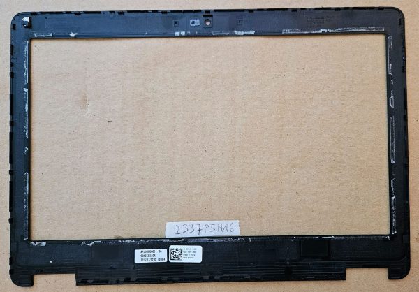 DELL LATITUDE E7270 SERIJA PRENOSNIH RAČUNALNIKOV 12,5" LCD ZASLON SPREDNJI OBROČ ČRN 2YPVG - rabljeno - Image 2