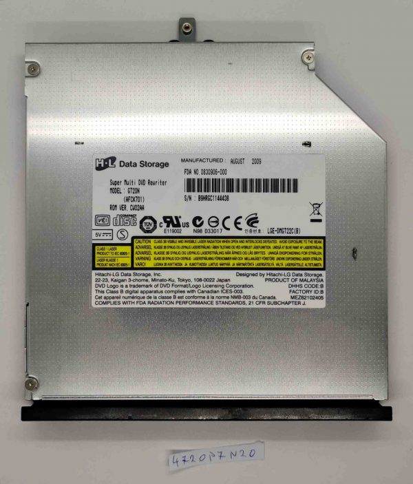 DVD zapisovalna enota za Fujitsu Esprimo X9510 V6555 V6535 V6545 - rabljeno