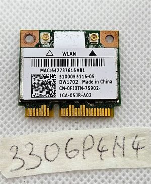 Dell DW1702 Atheros AR5B195 brezžična WiFi N Bluetooth WLAN kartica za 14R N4110 N4120 - rabljeno