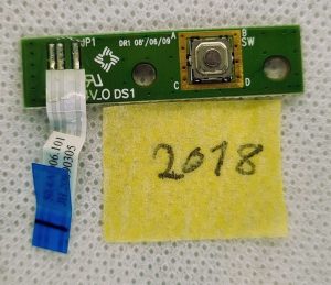 Dell Inspiron 1545 1546 pritisni gumb za napajanje prenosnika s kablom - Originalna nadomestna delovna komponenta - rabljeno