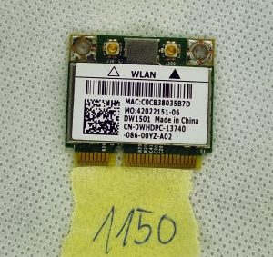 Dell Inspiron M5010 M501R N5010 Studio 1558 1555 Brezžična kartica WHDPC - rabljeno