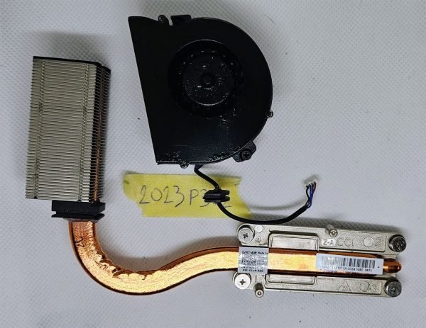 Dell Latitude 14 Rugged Extreme 7404 hladilnik CPU + hladilna rebra - 0479cc + 0tk2g2 - Originalni deli prenosnih računalnikov - rabljeno