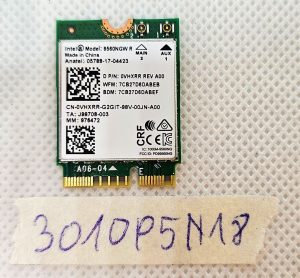 Dell Latitude 3500 prenosnik 9560NGW R brezžična WiFi kartica 0VHXRR Pristna zamenjava Hitra dostava - rabljeno