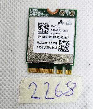 Dell Latitude 5289 (P29S) QCNFA344A Brezžična WIFI kartica - Originalni Dell del! - rabljeno