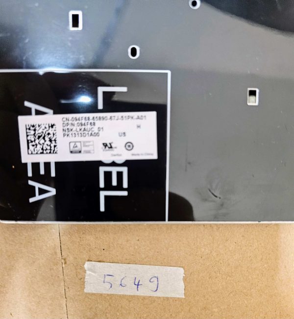 Dell Latitude 5480 14" Originalna ameriška tipkovnica 94F68 PK1313D1A00 OEM - rabljeno - Image 2