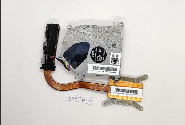Dell Latitude 7212 Rugged 0NRVG6 Rezervni del ventilatorja za hlajenje procesorja - rabljeno