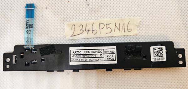 Dell Latitude E5270 plošča gumbov za sledilno ploščico + kabel CN-A151FA A151FA - rabljeno - Image 2