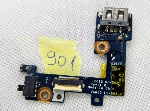 Dell Latitude E5440 USB priključek brezžični stikalo za vklop/izklop plošča LS-9833P - rabljeno