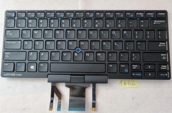 Dell Latitude E5450 E5470 prenosni računalnik osvetljen tipkovnica D19TR 0D19TR CN-0D19TR - rabljeno