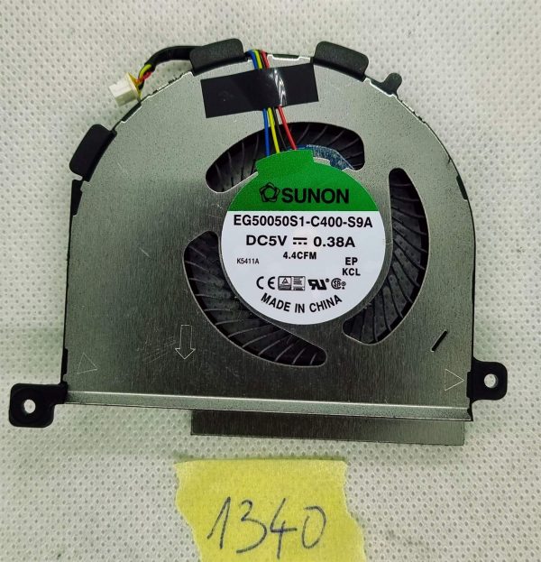 Zbirka hladilnika Dell Latitude E5450 s hladilnim ventilatorjem za CPU 010YHD 06YYDG - rabljeno - Image 2