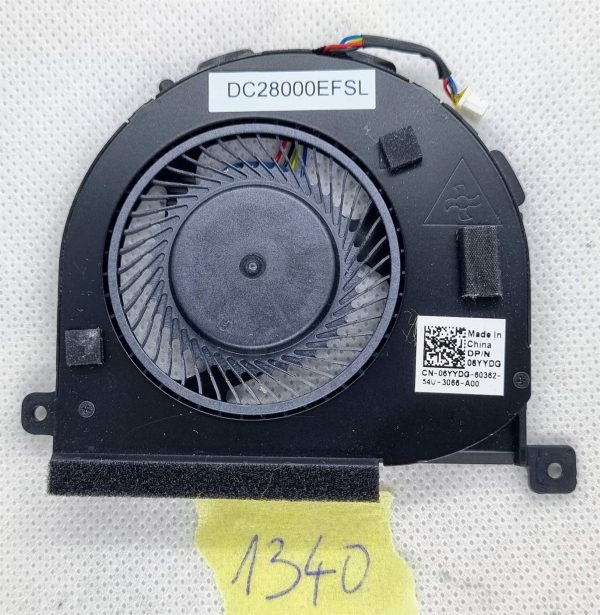 Zbirka hladilnika Dell Latitude E5450 s hladilnim ventilatorjem za CPU 010YHD 06YYDG - rabljeno