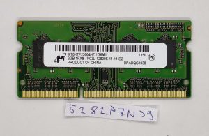 Dell Latitude E5530 2GB 1Rx8 PC3L-12800S RAM - Prava prenosna računalniška pomnilnika - rabljeno