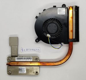 Dell Latitude E5530 hladilnik in ventilator P/N 09HTYD 09HGBX Prave komponente - rabljeno