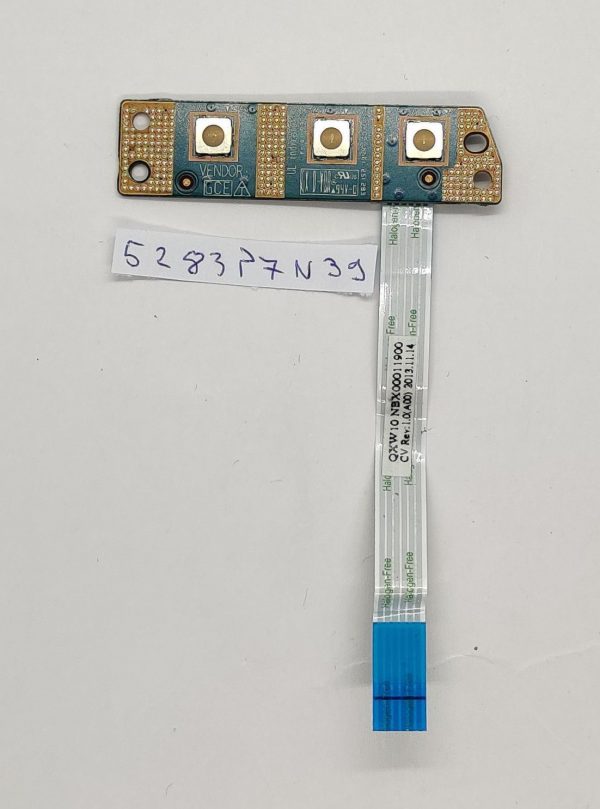 Dell Latitude E5530 plošča z medijskimi gumbi z kablom LS-790AP Prave dele. - rabljeno - Image 2