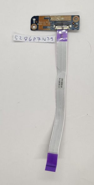 Dell Latitude E5530 plošča za gumb za vklop s kablom LS-7909P Prvoten del - rabljeno