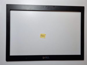 Dell Latitude E6400 prenosni računalnik LCD okvir Y852R s priključkom za spletno kamero črn CCFL - avtentičen in funkcionalen! - rabljeno