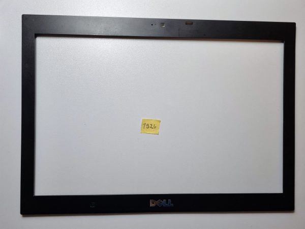 Dell Latitude E6400 prenosni računalnik LCD okvir Y852R s priključkom za spletno kamero črn CCFL - avtentičen in funkcionalen! - rabljeno