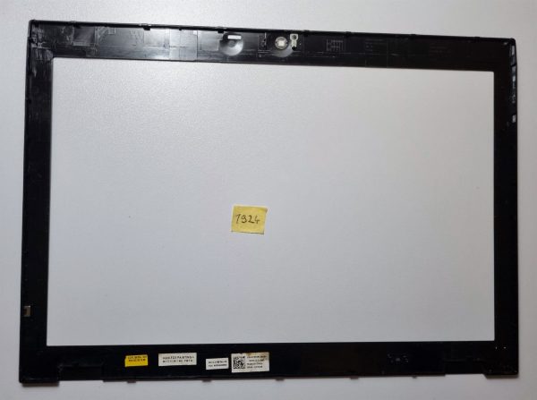 Dell Latitude E6400 prenosni računalnik LCD okvir Y852R s priključkom za spletno kamero črn CCFL - avtentičen in funkcionalen! - rabljeno - Image 2