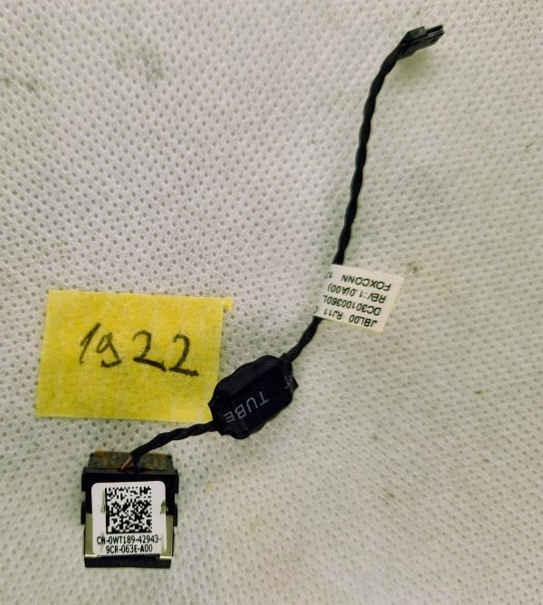 Modem LAN vtičnica s kablom za prenosni računalnik Dell Latitude E6400 CN-0WT189 - Originalna komponenta za povezljivost! - rabljeno