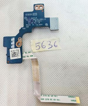 Dell Latitude E6410 plošča za vklop z napajalnim kablom LS-5471P. – Originalni del prenosnika - rabljeno