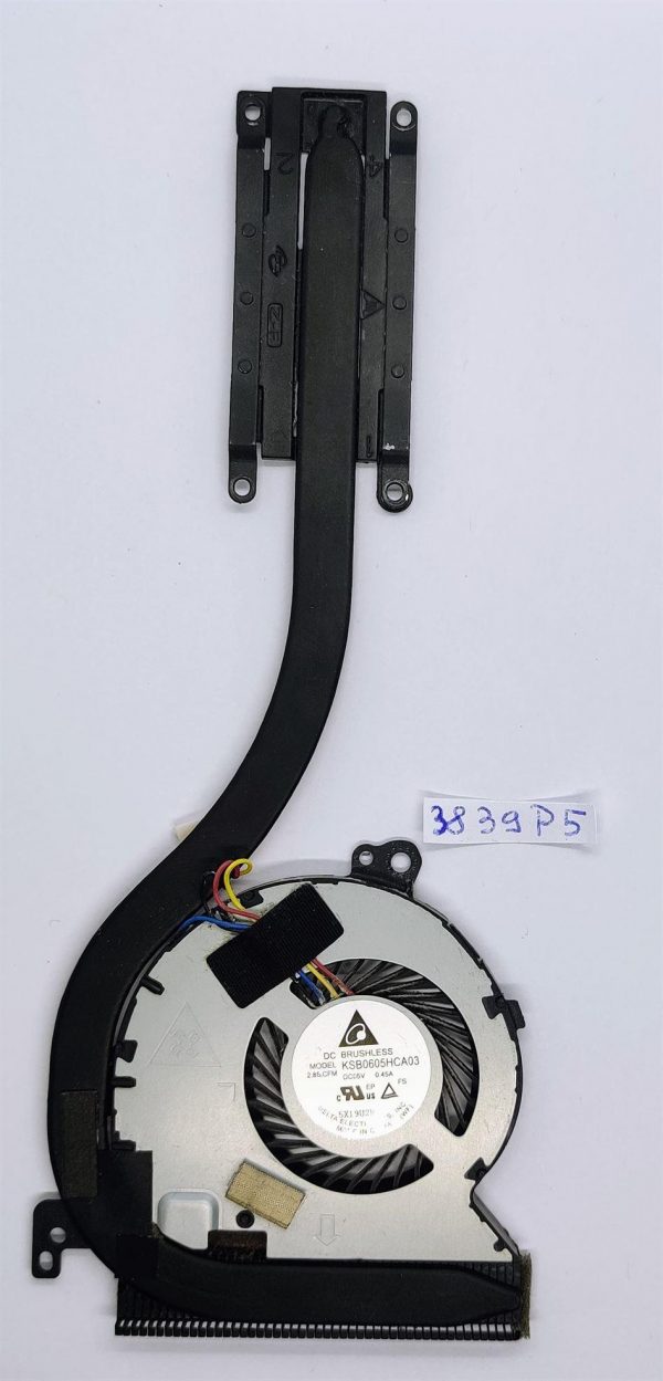 Dell Latitude E7250 hladilna enota ventilatorja AT14A001Z J3M4Y 0J3M4Y CN-0J3M4Y računalniški deli - rabljeno