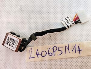 Dell Latitude E7270 E7470 DC napajalni vhodni priključek kabel DC30100V100 0VCYYW - rabljeno