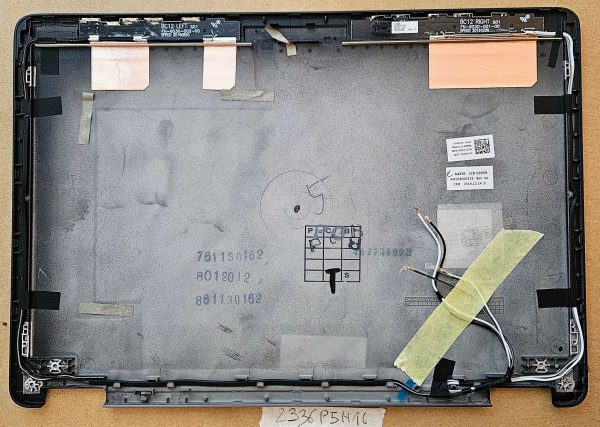 Zadnji zgornji pokrov LCD zaslona Dell Latitude E7270 05G9NG - Originalni del - rabljeno - Image 2