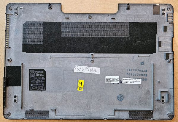 Dell Latitude E7270 prenosnik spodnji pokrov ohišja črn 4K42M 04K42M CN-04K42M - rabljeno - Image 2