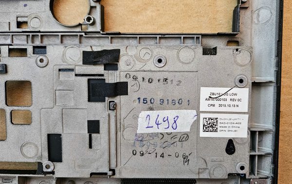 Dell Latitude E7450 LCD spodnji osnovni okvir pokrov AMA01 HVJ91 računalniški deli - rabljeno - Image 3