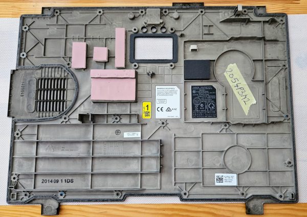Dell Latitude Rugged Extreme 7414 7404 Pokrov spodnjega dela prenosnika HW58X 0HW58X - rabljeno - Image 2
