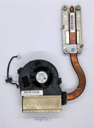 Dell OEM Latitude 7404 Rugged Extreme hladilnik CPU + ventilator AMA01 TK2G2 0TK2G2 13nj - rabljeno