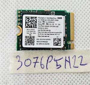 Dell PCIe Gen3x4 SSD 256GB NVMe CL1-3D256-Q11 TESTIRAN - Trdna diskovna enota 0TN2CC - rabljeno