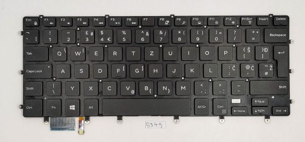 Dell Precision 5520 Tipkovnica 0VC22N – Originalna Rezervna Del - rabljeno