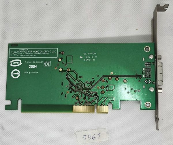 Dell Silicon Image X8760 DVI PCI-Express x16 grafična kartica CN-0X8760 - rabljeno - Image 2