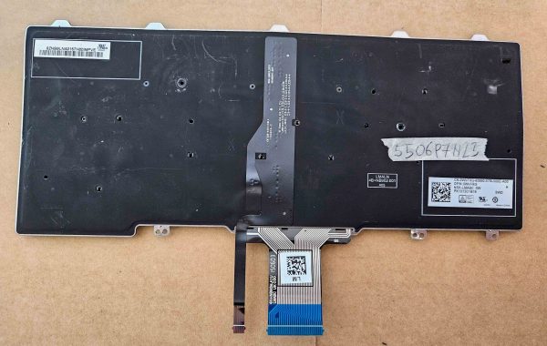 originalna tipkovnica Dell Latitude E7250, Dell P/N 0wvfrg Zamenjava - rabljeno - Image 2